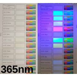 Colorant fluorescent soluble et invisible