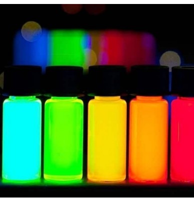 Colorant fluorescent soluble et invisible