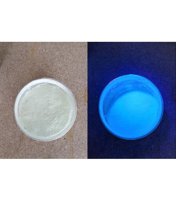 Colorant fluorescent soluble et invisible