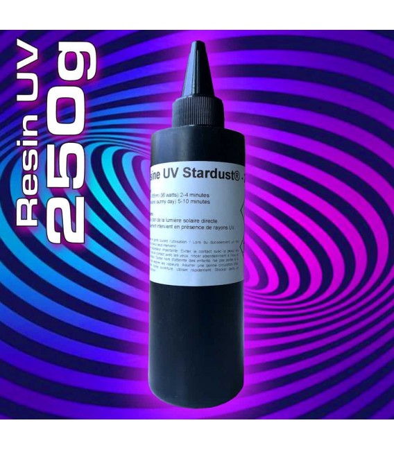Résine pour lampe UV-LED - UV'GLASS - Transparente - 25 g - Résine