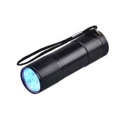 Mini Torche UV 9 Led  lumière noire 365nm