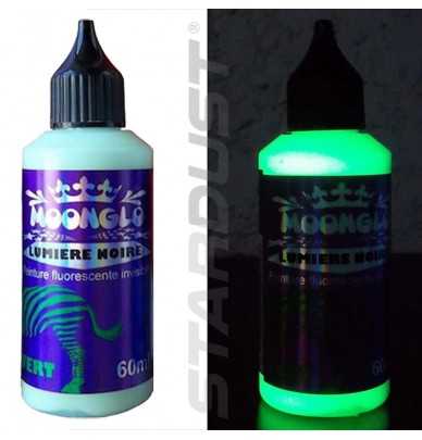 Peinture fluorescente invisible Blacklight 60ml