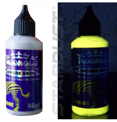 Peinture fluorescente invisible Blacklight 60ml