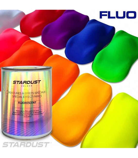 Peinture fluorescente voiture & moto