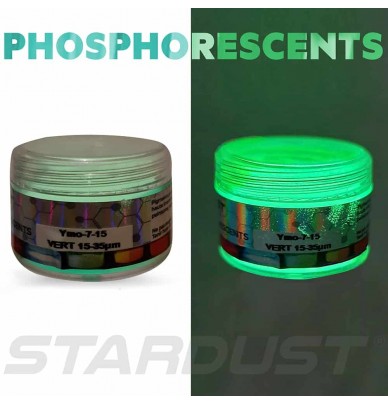 Pigments Photoluminescents 15-35 VERT waterproof 1kg