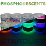 Pigment phosphorescent 8 couleurs et 10 tailles