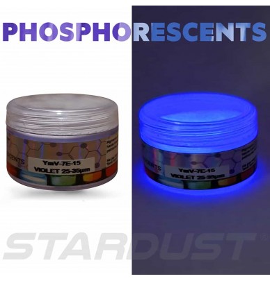 lumière noire poudre fluorescente 100 g, bleu Lumentics Poudre lumineuse avec couleur de lumière du jour bleue UV Pigments de couleur phosphorescents