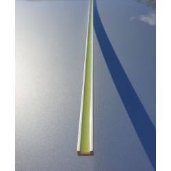 ligne photoluminescente de sol – insert aluminium