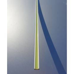 ligne photoluminescente de sol – insert aluminium