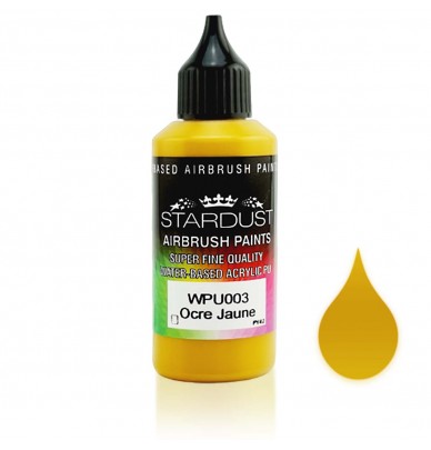 Peintures pour aérographe WPU Stardust Pro – 46 couleurs artistiques