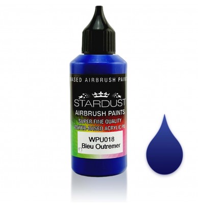 Peintures pour aérographe WPU Stardust Pro – 46 couleurs artistiques