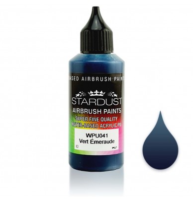 Peintures pour aérographe WPU Stardust Pro – 46 couleurs artistiques