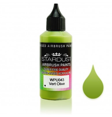 Peintures pour aérographe WPU Stardust Pro – 46 couleurs artistiques