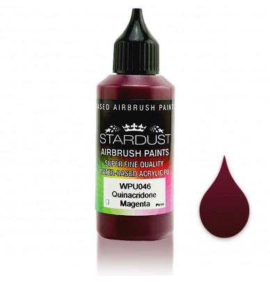 Peintures pour aérographe WPU Stardust Pro – 46 couleurs artistiques