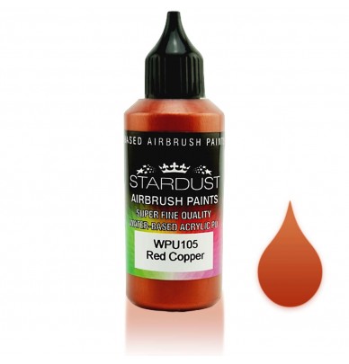 Peintures pour aérographe WPU Stardust Pro – 35 couleurs métallisées