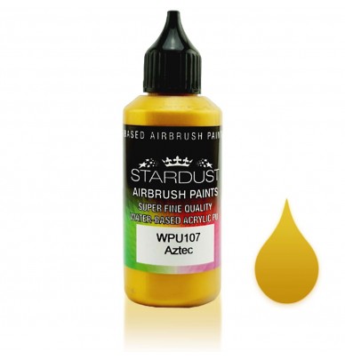 Peintures pour aérographe WPU Stardust Pro – 35 couleurs métallisées