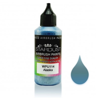 Peintures pour aérographe WPU Stardust Pro – 35 couleurs métallisées