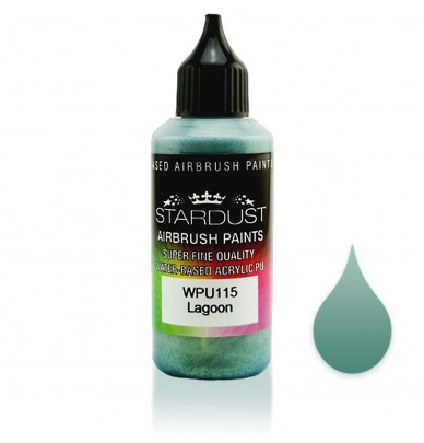 Peintures pour aérographe WPU Stardust Pro – 35 couleurs métallisées