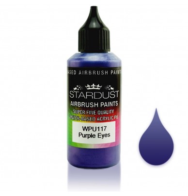 Peintures pour aérographe WPU Stardust Pro – 35 couleurs métallisées