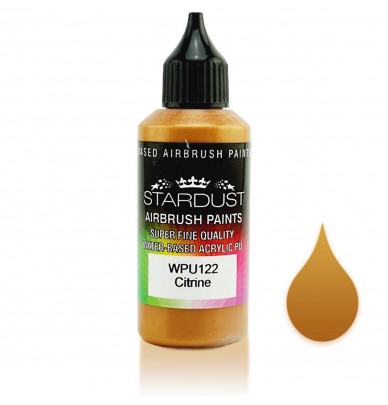 Peintures pour aérographe WPU Stardust Pro – 35 couleurs métallisées