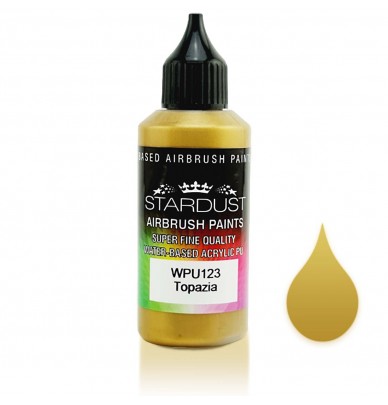 Peintures pour aérographe WPU Stardust Pro – 35 couleurs métallisées