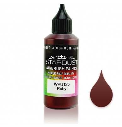 Peintures pour aérographe WPU Stardust Pro – 35 couleurs métallisées