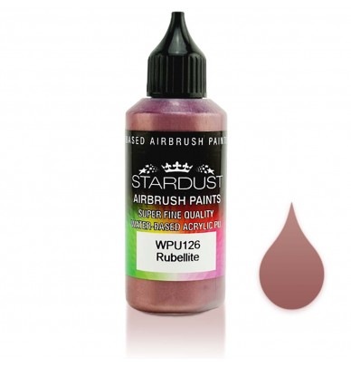 Peintures pour aérographe WPU Stardust Pro – 35 couleurs métallisées