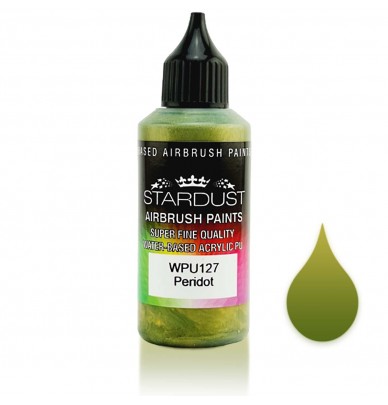 Peintures pour aérographe WPU Stardust Pro – 35 couleurs métallisées