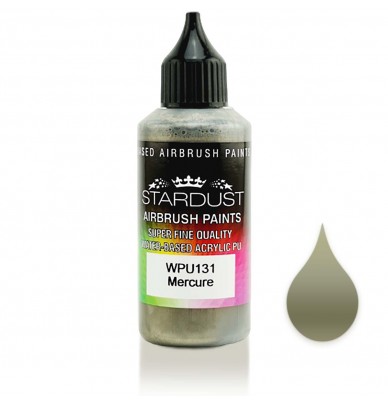 Peintures pour aérographe WPU Stardust Pro – 35 couleurs métallisées