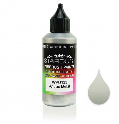 Peintures pour aérographe WPU Stardust Pro – 35 couleurs métallisées