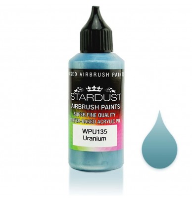 Peintures pour aérographe WPU Stardust Pro – 35 couleurs métallisées