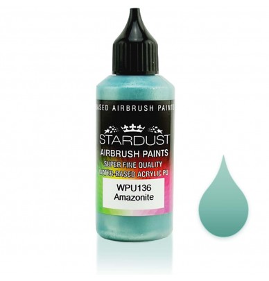 Peintures pour aérographe WPU Stardust Pro – 35 couleurs métallisées