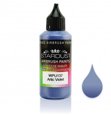 Peintures pour aérographe WPU Stardust Pro – 35 couleurs métallisées