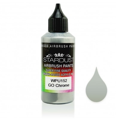 Peintures pour aérographe WPU Stardust Pro – 35 couleurs métallisées