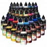 Peintures pour aérographe WPU Stardust Pro – 35 couleurs métallisées