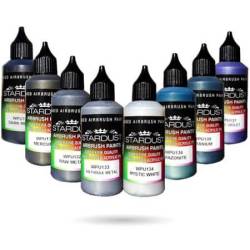 Peinture aérographe métallisée Stardust Pro – Peinture métallisée pour aérographe