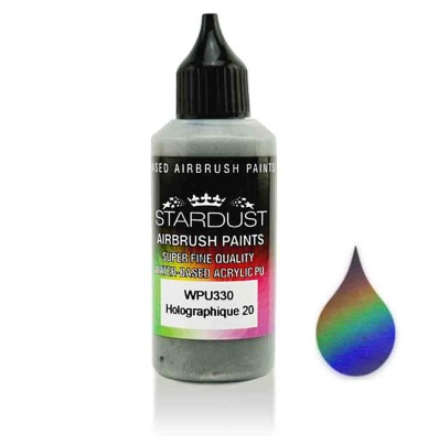 Peintures pour aérographe WPU Stardust Pro – 20 couleurs caméléon