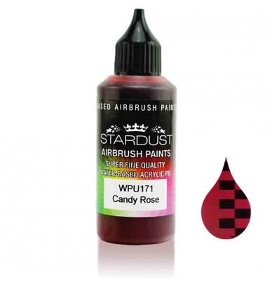 Peintures pour aérographe WPU Stardust Pro – 11 couleurs CANDY