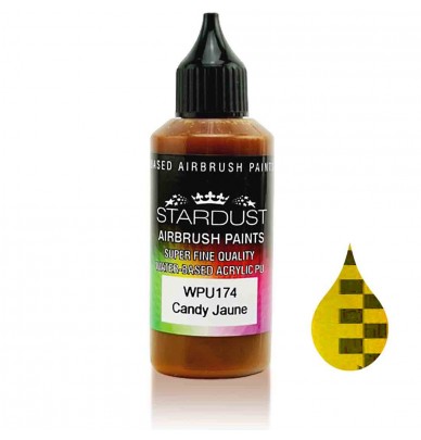 Peintures pour aérographe WPU Stardust Pro – 11 couleurs CANDY