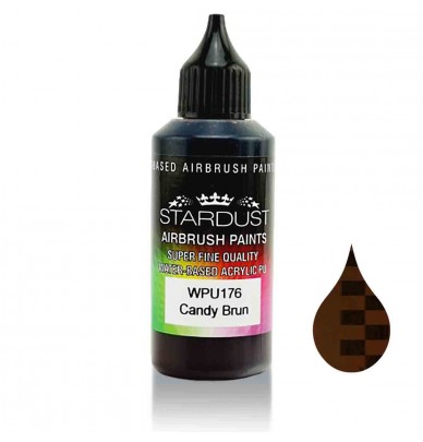 Peintures pour aérographe WPU Stardust Pro – 11 couleurs CANDY