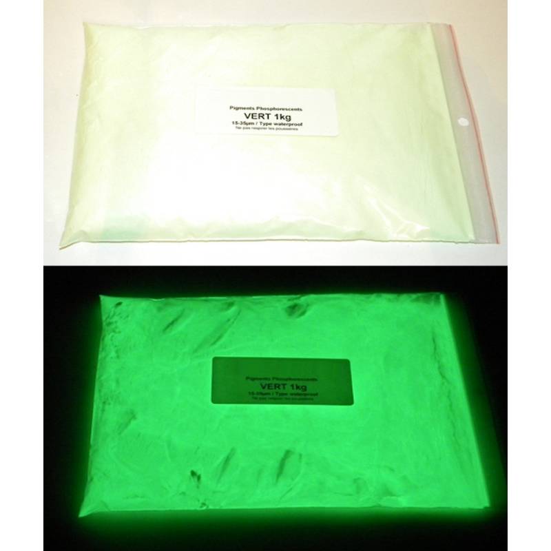 Pigments electroluminescents - 4 couleurs electroluminescentes