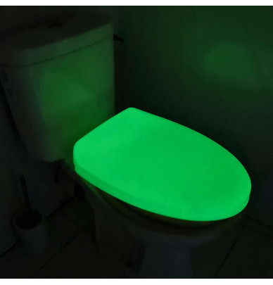Abattant WC phosphorescent