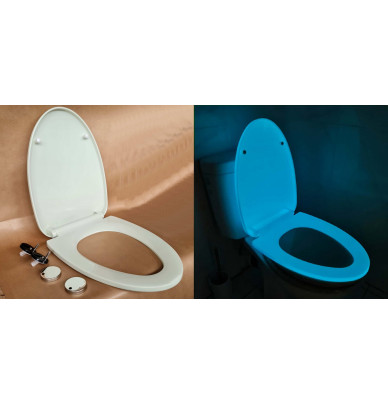 Abattant WC phosphorescent