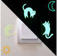 Stickers phosphorescents LUMILOO pour interrupteur de chambre d'enfant