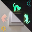 Stickers phosphorescents LUMILOO pour interrupteur de chambre d'enfant