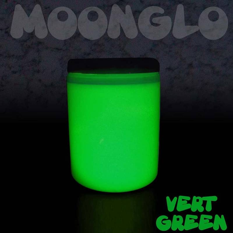 Peinture Lumière Noire à l'eau VERT 250ml