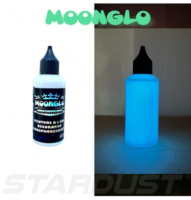 Peinture à l'eau phosphorescente DECO 60ml BLEU