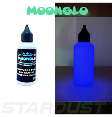 Peinture à l'eau phosphorescente DECO 60ml VIOLET