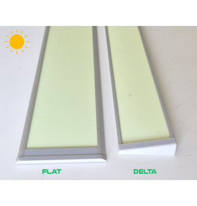 profil photoluminescent aluminium pour la signalisation murale