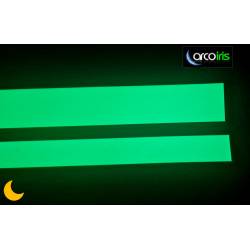 Profil photoluminescent aluminium pour la signalisation murale